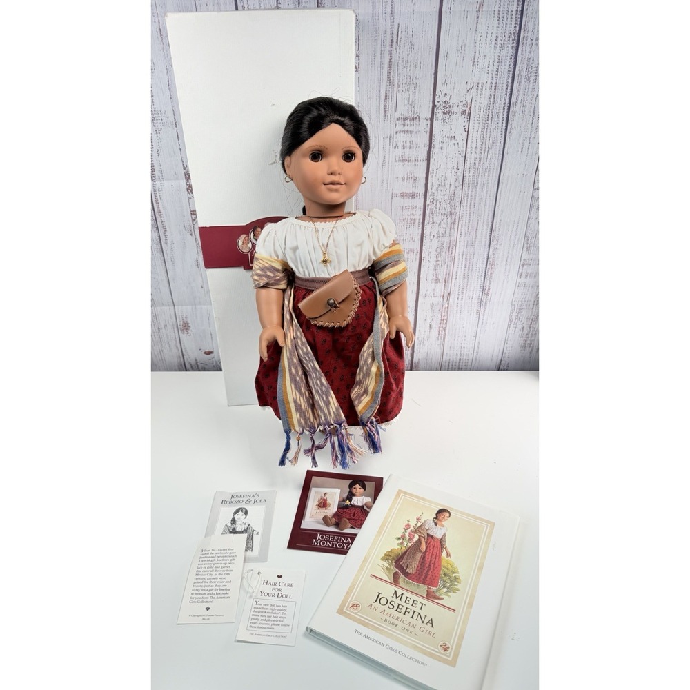 American Girl Pleasant Company Josefina Montoya Doll with Accessories And  Box